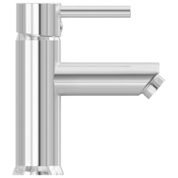 Berkfield Bathroom Basin Faucet Chromed Finish 130x176 mm