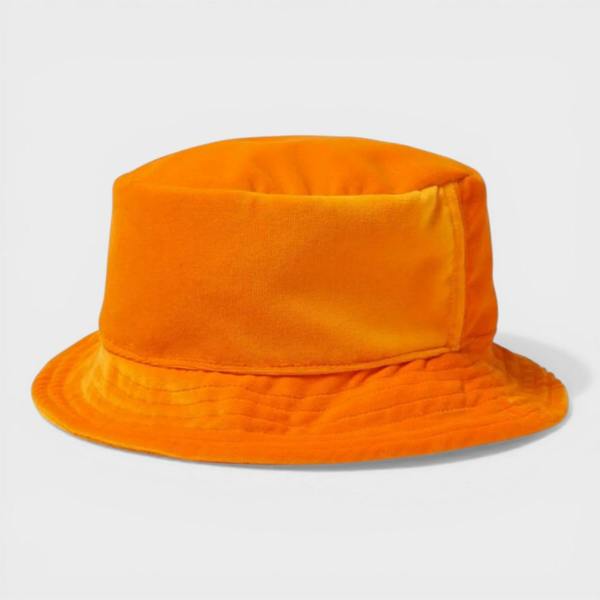 Gallery Dept. Velvet Bucket Hat Orange