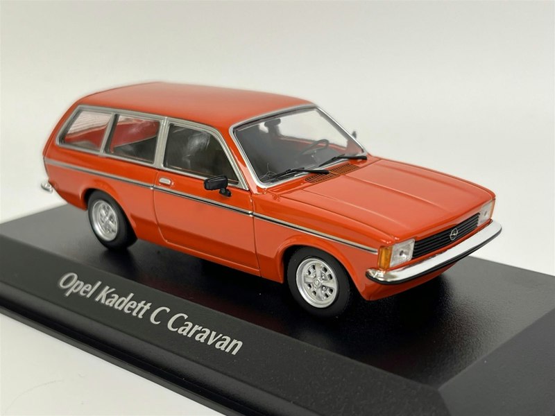 Maxichamps Opel Kadett C Caravan 1978 Red 1:43 Scale Maxichamps 940048110