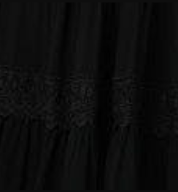 Izabel London Curve Tiered Lace Trim Maxi Dress