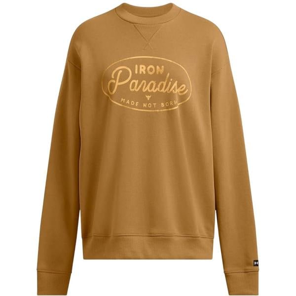 Under Armour Womens/Ladies Project Rock Relaxed Fit Sweatshirt - Green - 