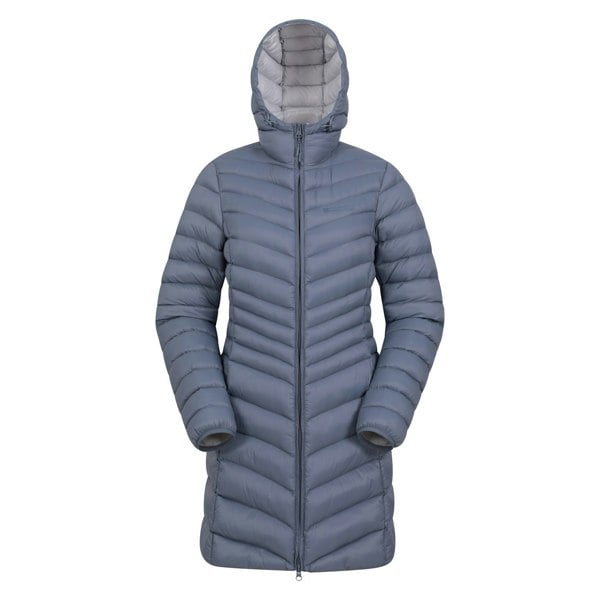 Mountain Warehouse Womens/Ladies Florence Long Padded Jacket - Blue