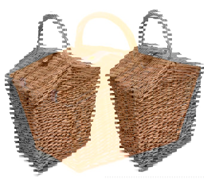 Wicker Picnic Baket with Lining