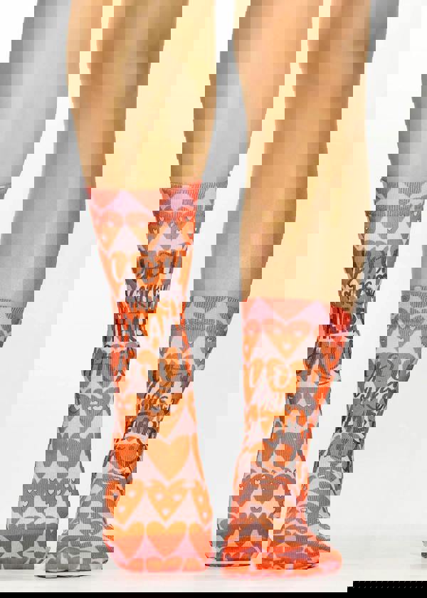 Jemsox SMILE HEART Ladies Fashion Gift Socks