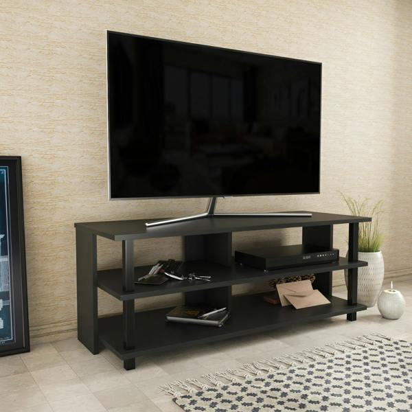 Decorotika Pueblo Modern Tv Stand TV Cabinet for TV's up to 55"