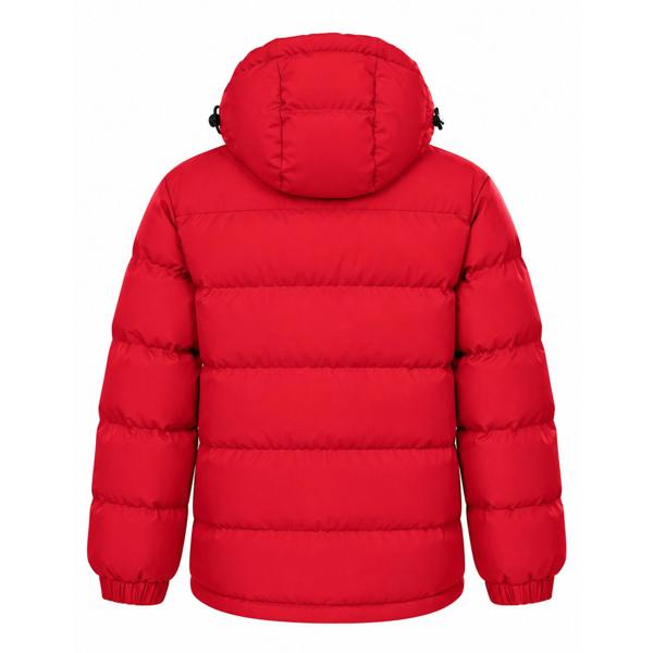 Trespass Boys Tuff Padded Jacket - Red