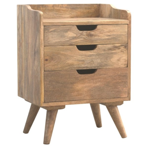 Artisan Furniture 3 Drawer Gallery Bedside