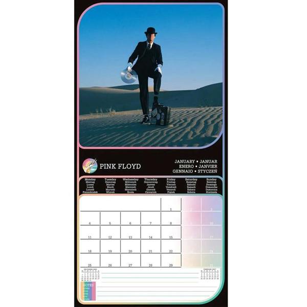 Pink Floyd Calendar 2027, Wall Calendars, Month To View, Entertainment, Gift