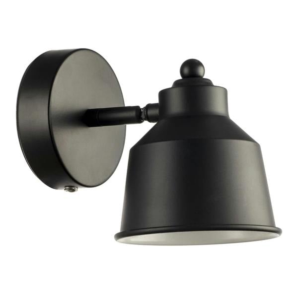Modern Matte Black Wireless Rechargeable Dimmable Spot Wall Light Image 5