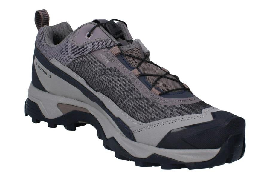 Salomon X Ultra 5 Mens Walking Boots 478543 Hiking  478543 - Excalibur Dark Navy Iron 478543 - Photo 3