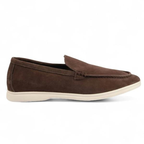 Dolcetto Men’s Durable Slip-On Loafers with Cushioned Insole