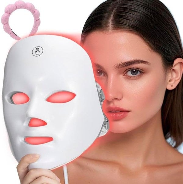 Dragodirect 7 Color LED Beauty Mask LED Facial Light Face Mask for Skin Care