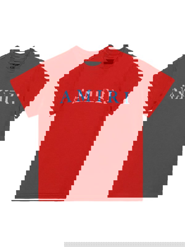 AMIRI KIDS CORE LOGO TEE RED / BLUE