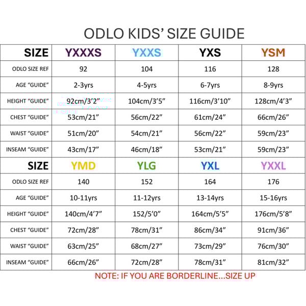 ODLO Kid's Active Warm Eco Long Sleeve Crew Neck Base Layer {O-159229}