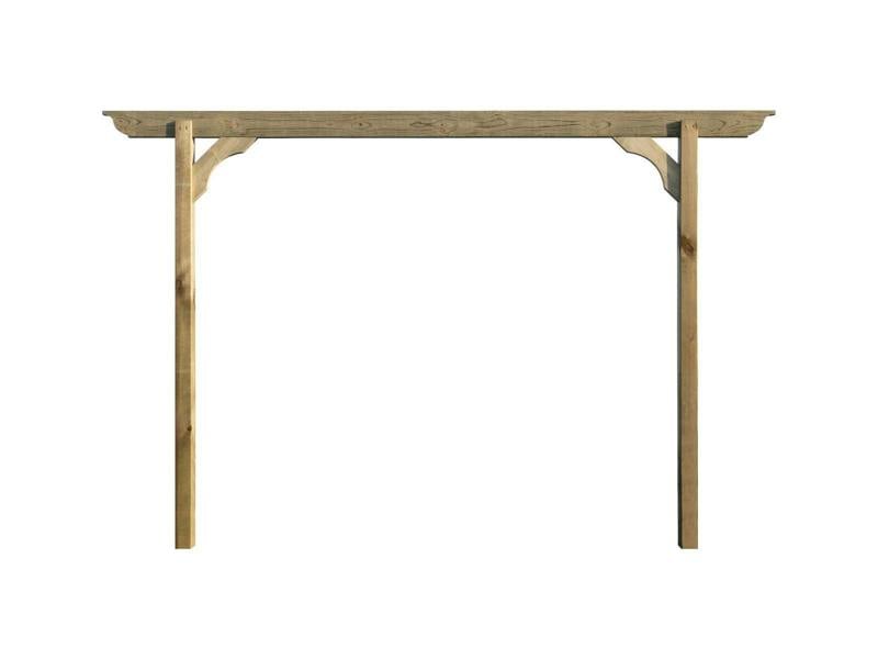 Arbor Garden Solutions Screen Pergola, Plant Climbing Arbour - Longhorn Sculpted Brace