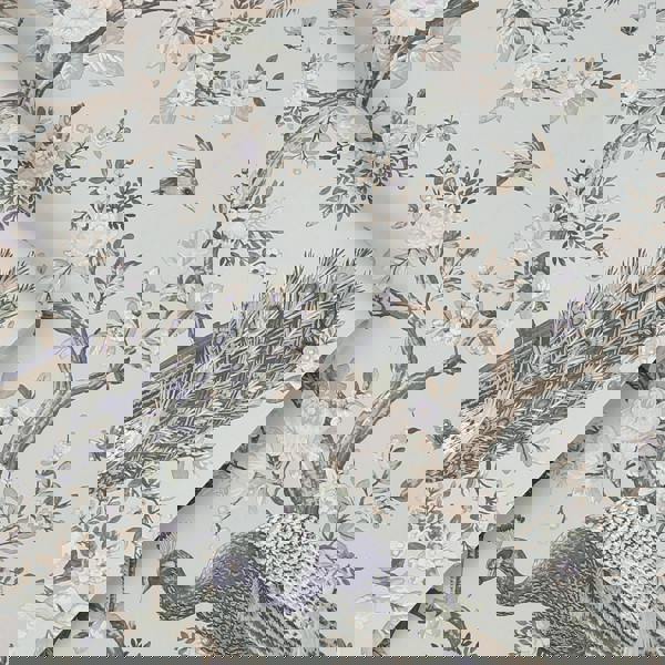 Laura Ashley Belvedere Wallpaper - Duck Egg Blue - 10m