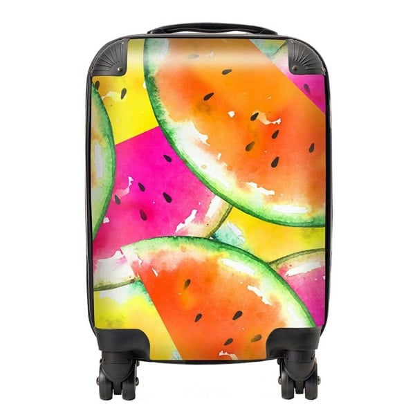 Warren Reed Watermelon Design Suitcase