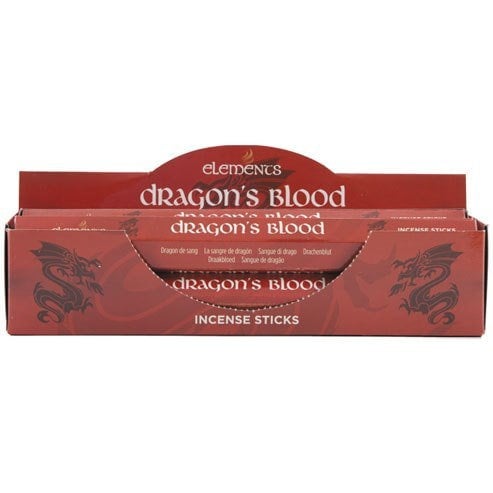 Serano Set of 6 Packets of Elements Dragon's Blood Incense Sticks