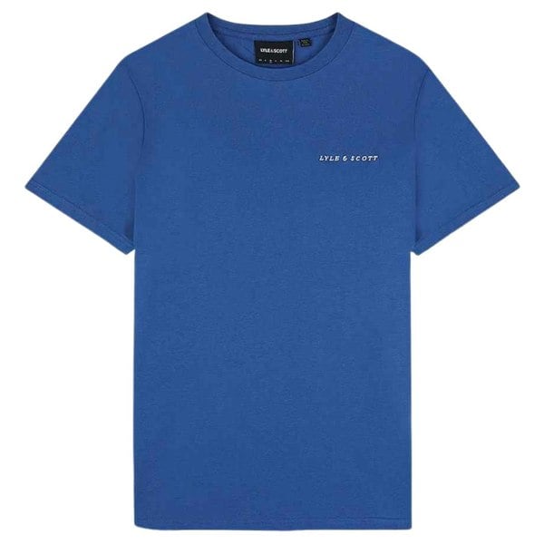 Lyle & Scott Embroidered Logo Spring Blue T-Shirt