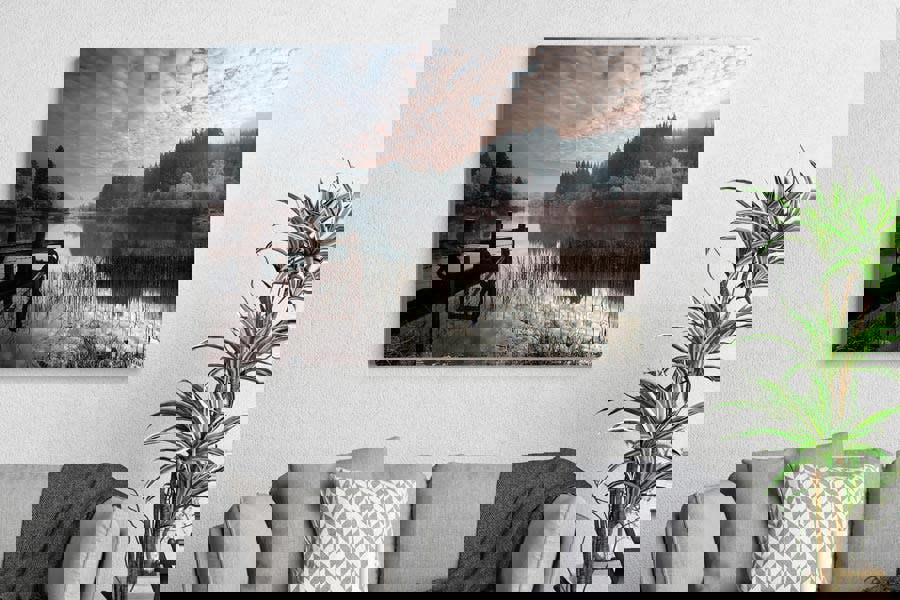 Loch Ard print on canvas