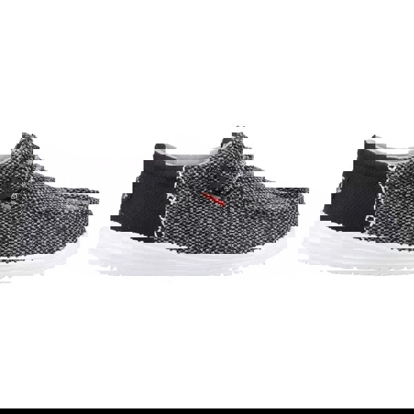 HEYDUDE Wally Funk Open Mesh Shoes - Black/White