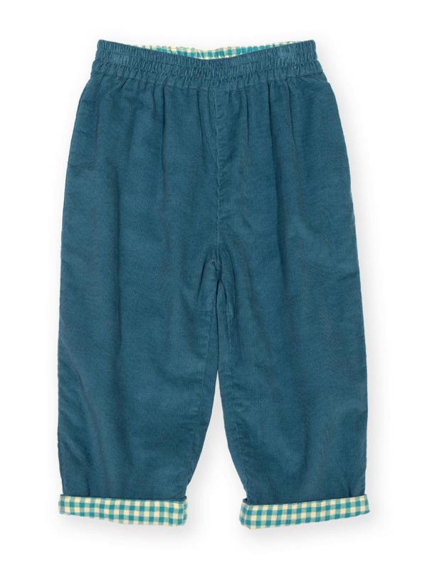 Kite Boys Organic Ocean Check Reversible Pull Ups