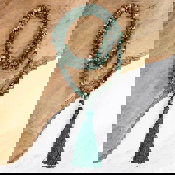 Myga Gaia Mala Bead Necklace