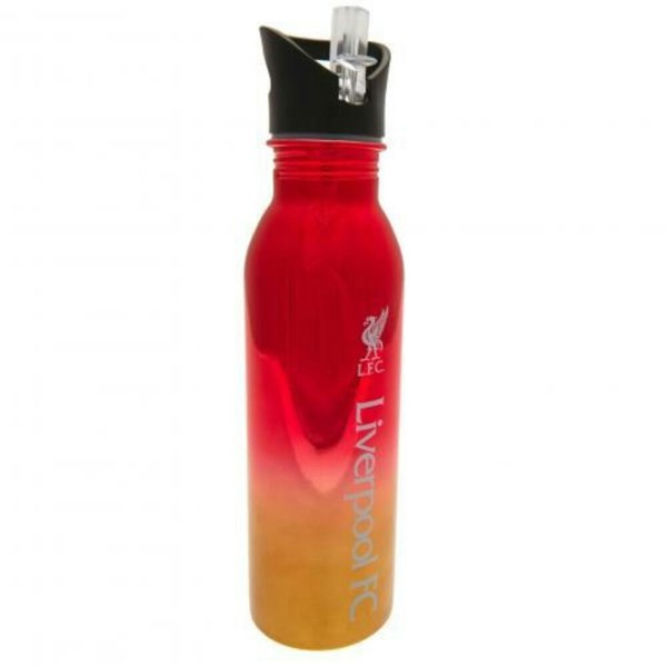 Liverpool FC Metallic Sports Bottle - Red/Mustard Yellow/Black