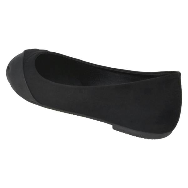 Spot On Ladies Spot On Twist Vamp Ballerinas