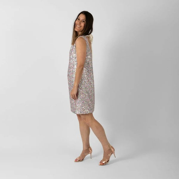 IMU - sequins shift dress