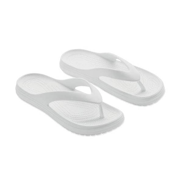 MidOcean Unisex Adult EVA Slippers - White - 