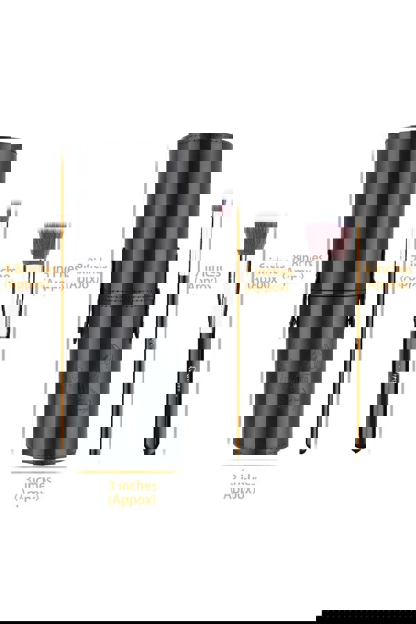 Living and Home 12 Pcs Professional Makeup Brush Set with Makeup Sponge and Brush Egg