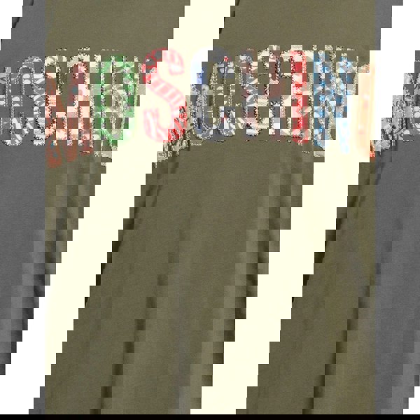 MOSCHINO 222ZRA07329041 1443 GREEN T-SHIRT MALE XS