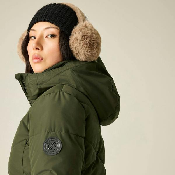 Regatta Womens/Ladies Slim Padded Jacket - Dark Khaki - 