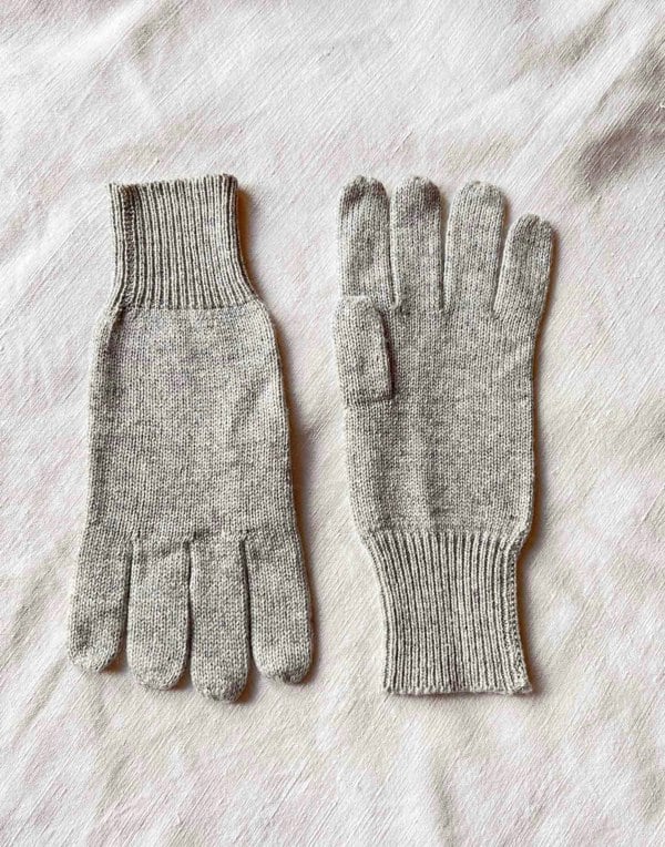 Women's Luxury Merino Wool Gloves – Light Grey - British Boxers