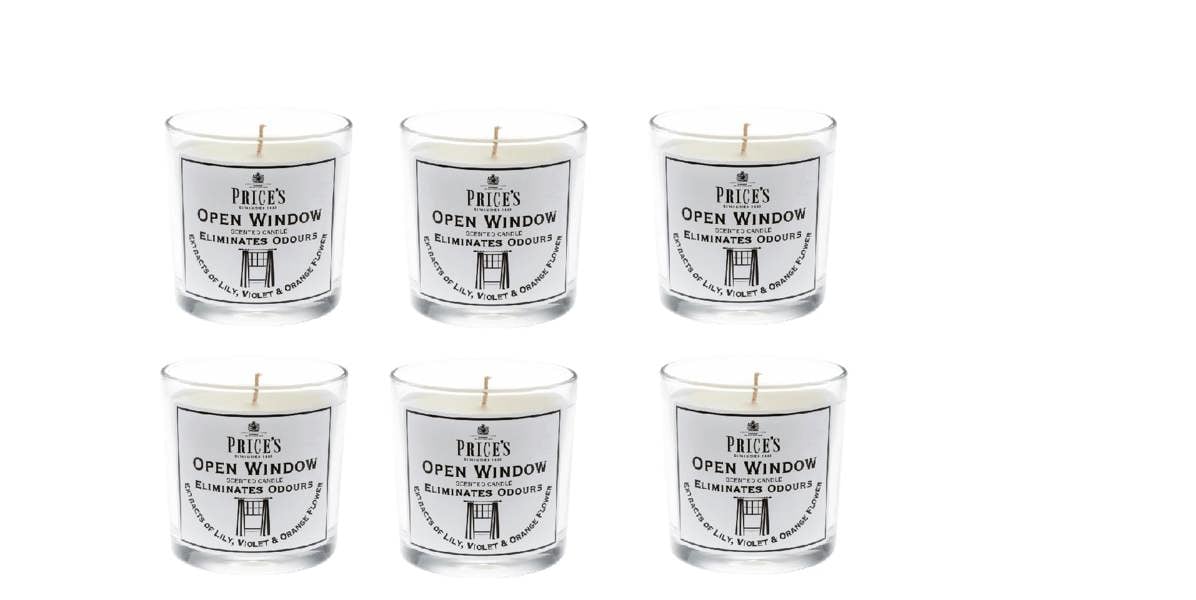 Price's Candles Scented Open Window Candle In Jar