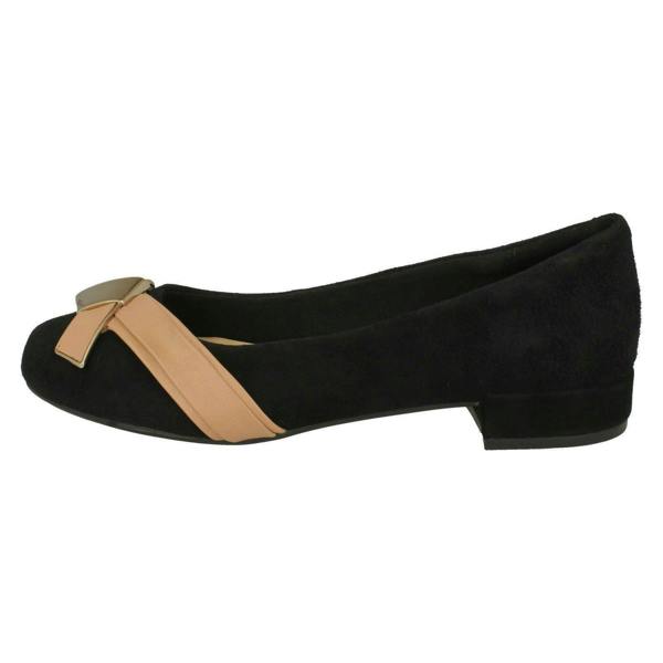 Clarks Ladies Clarks Stylish Cross Detailed Shoes Rosabella Moon