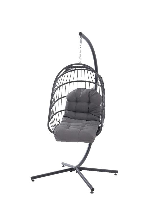 Living and Home 110 X 48cm Outdoor Waterproof Tufted Swing Seat Cushion Garden Chair Cushion