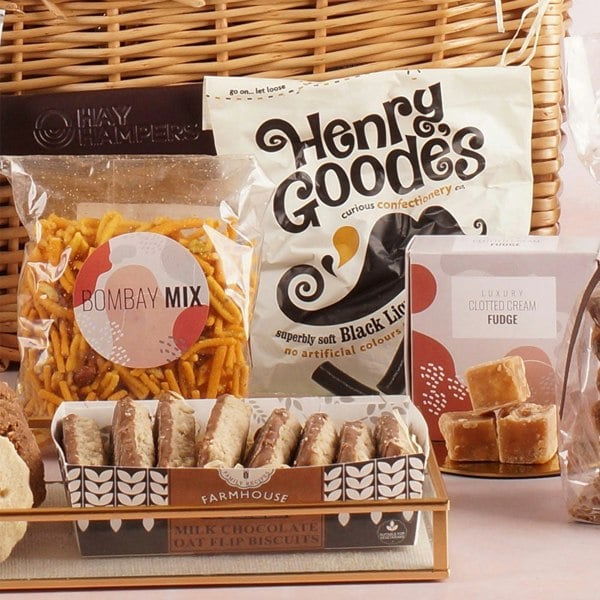 Decadence Hamper in Wicker Basket Component 3