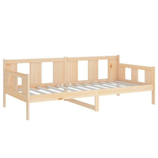 Berkfield Day Bed Solid Wood Pine 90x200 cm
