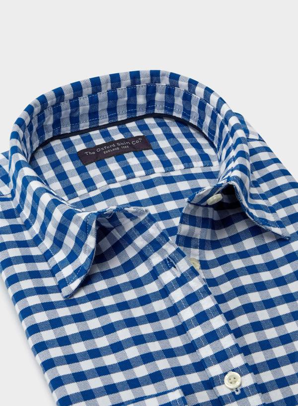 Classic Oxford Shirt - Navy Check