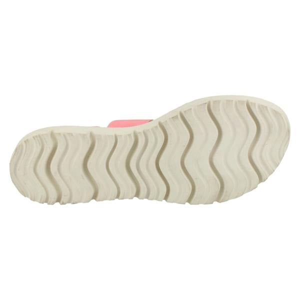 Down to Earth Ladies Down To Earth Elasticated Flat Sandals