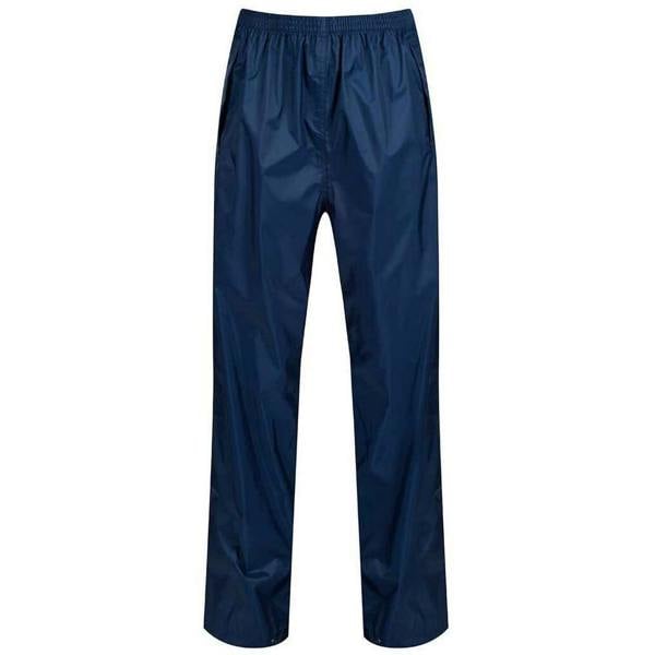 Regatta Womens/Ladies Pro Waterproof Packaway Over Trousers - Navy - 