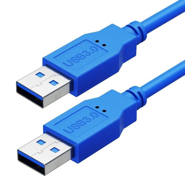 ULTRICS USB Cable 1M, USB 3.0 A to A Male Data Cable for External Hard Drives, Printers and Laptop Cooling Pads