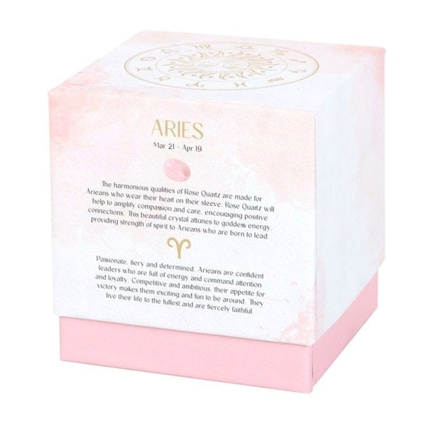 Serano Aries Cedarwood Gemstone Zodiac Candle