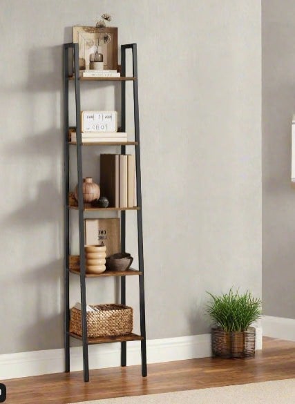 Modcraft 5 Tier Narrow Ladder Shelf