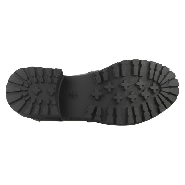 Spot On Girls Spot On Mid Chunky Heel Brogue School Shoes H3071
