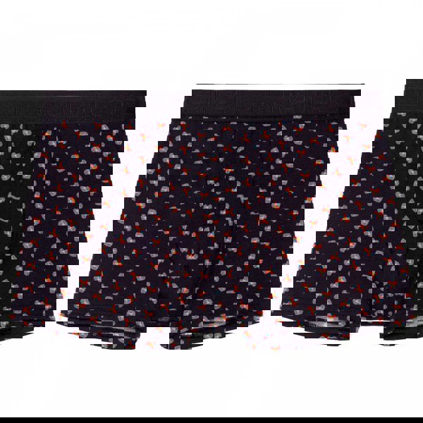Hom Romeo Cotton Modal Boxer Brief, Black Print