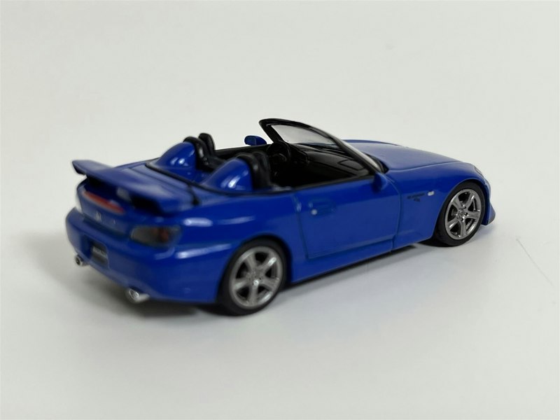 Mini GT Honda S2000 CR Apex Blue LHD 1:64 Scale MGT00554L