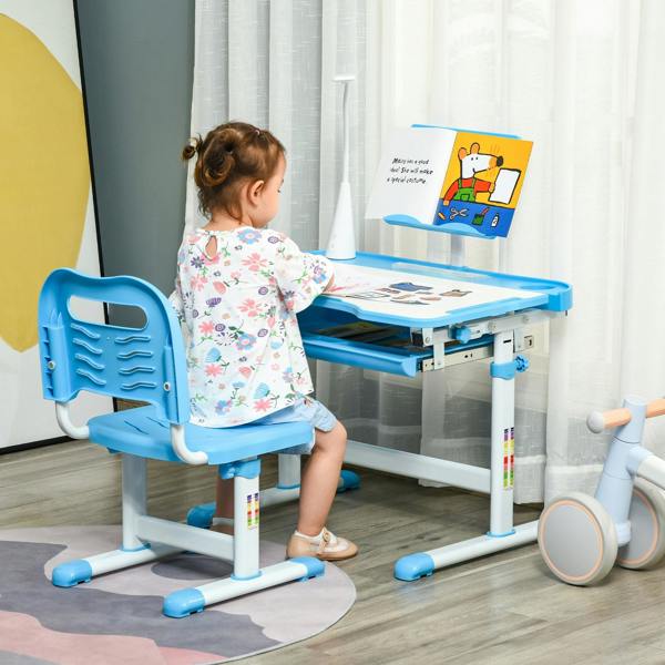 Children''s Study Table And Chair Set